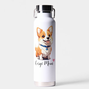 Corgi Mum Dog Copper Vacuum  Water Bottle