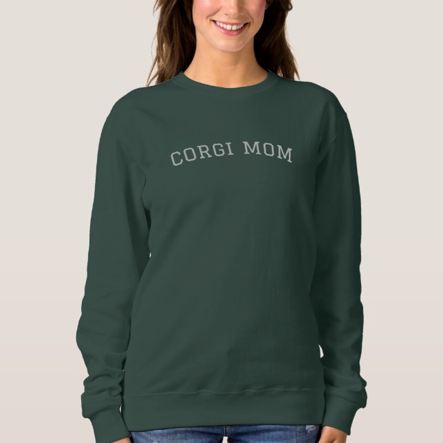 'Corgi Mum' Dog Lovers Classic Thoughtful Gift  Sweatshirt (Front)