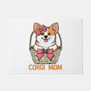 Corgi Mum Dog Owner Gift Women Corgi Mother Corgi Doormat