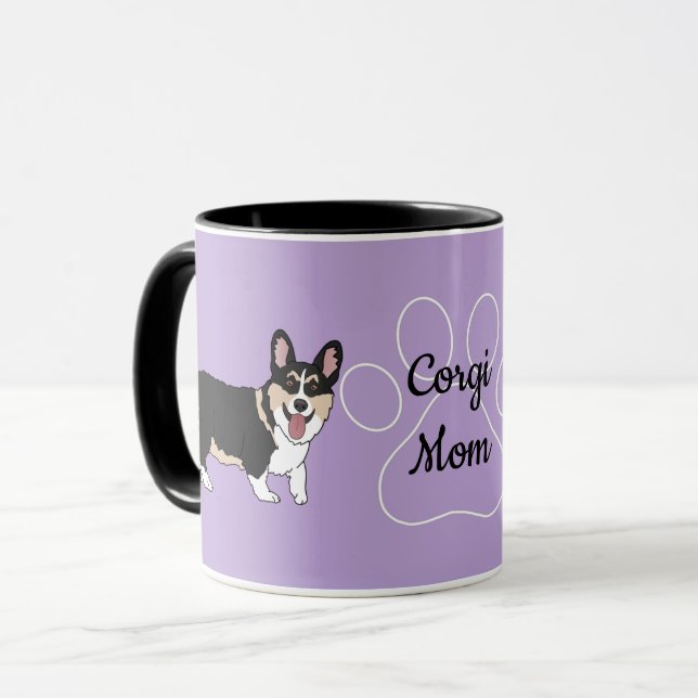 Corgi Mum Mug (Front Left)