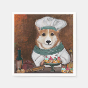 Corgi Napkin