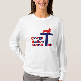 Corgi Nation Stand Tall T-Shirt