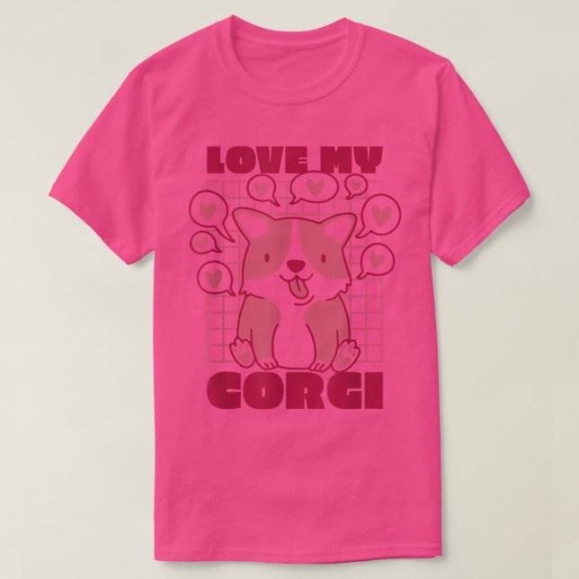 Corgi Owner Funny Corgi Tee  (Design Front)