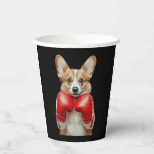Corgi paper cups