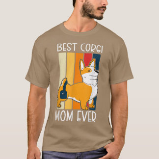 Corgi Pembroke Welsh Best Corgi Mum Ever T-Shirt