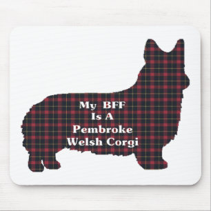 Corgi Pembroke Welsh BFF Gifts Mouse Pad