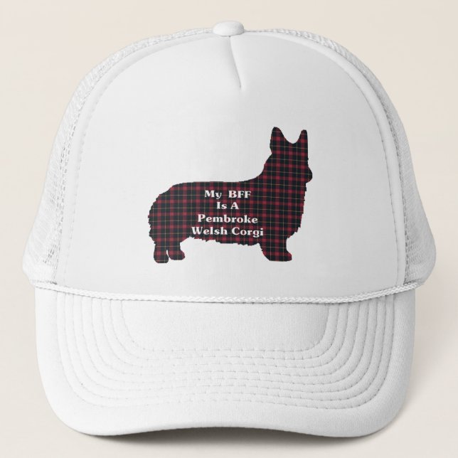 Corgi Pembroke Welsh BFF Hat (Front)
