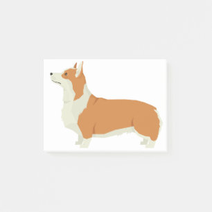 Corgi Post-it Notes