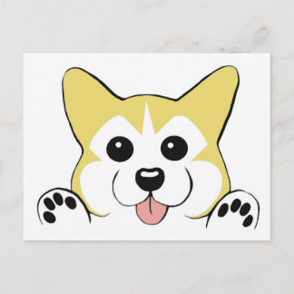 Corgi Postcard