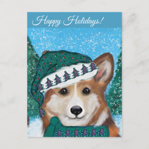 Corgi Postcard