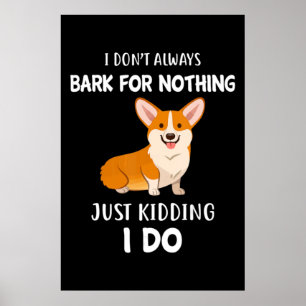 Corgi Poster