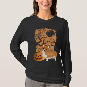 Corgi Pumpkin Cute Halloween T-Shirt