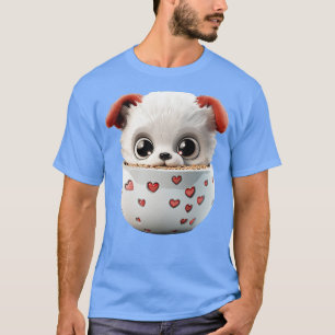 Corgi Puppuccino A Sweet Treat for Your Friend 2 T-Shirt