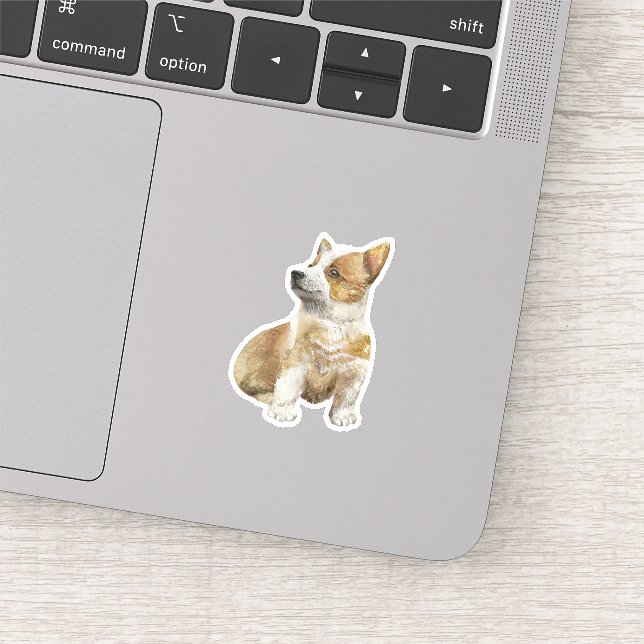 Corgi Puppy Cartoon Dog (Detail)