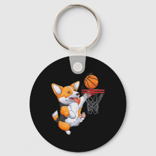 Corgi Puppy Corgi Sketll For Pet Lovers Women Men Key Ring