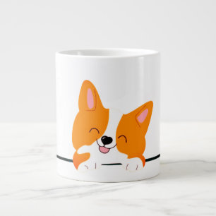 Corgi, Puppy, Pet  Large Coffee Mug
