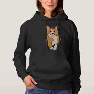 Corgi Purple 315 Hoodie