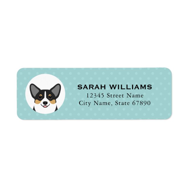 Corgi Return Address Labels (Front)