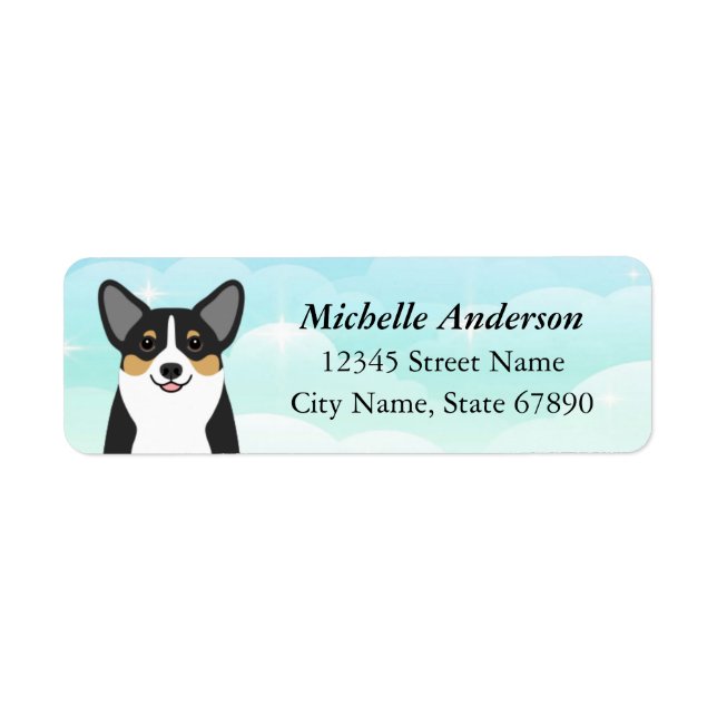 Corgi Return Address Labels (Front)