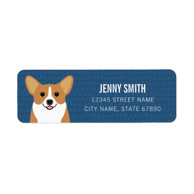 Corgi Return Address Labels (Front)