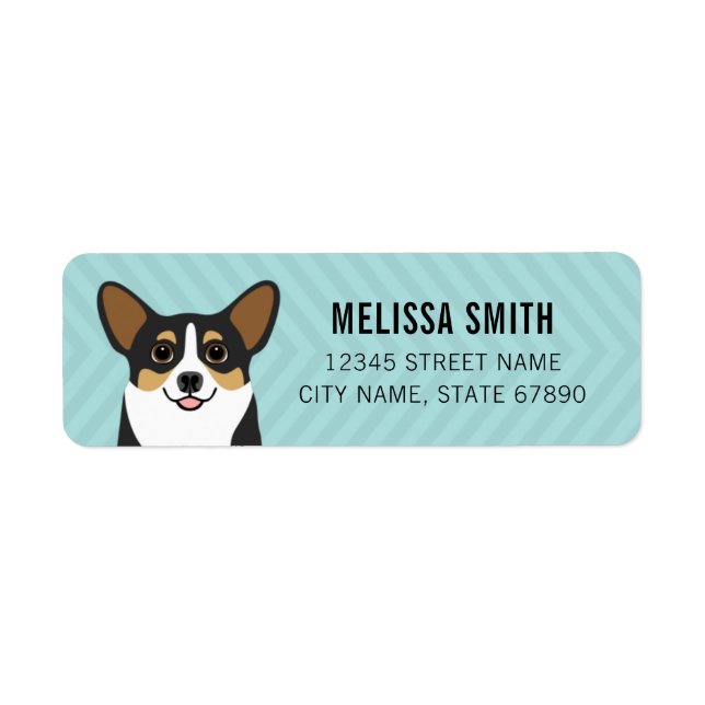 Corgi Return Address Labels (Front)