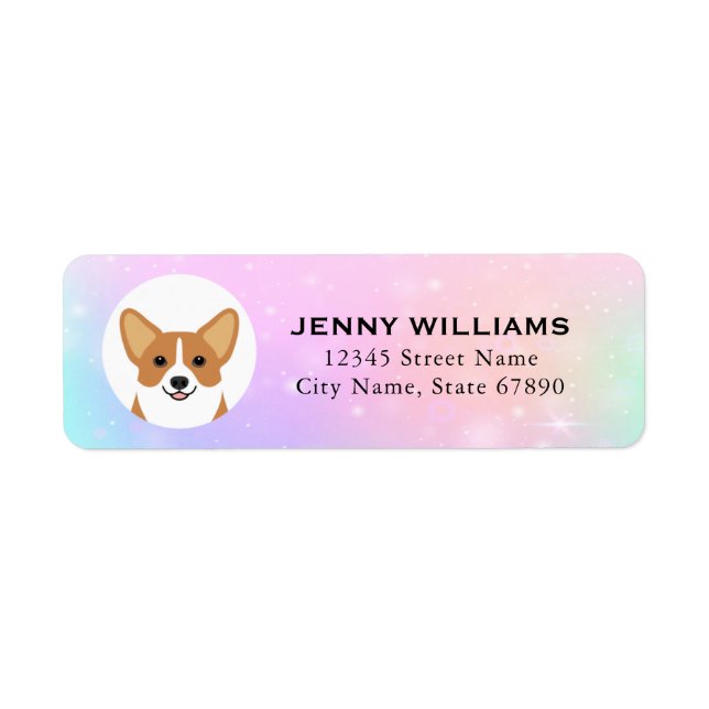 Corgi Return Address Labels (Front)