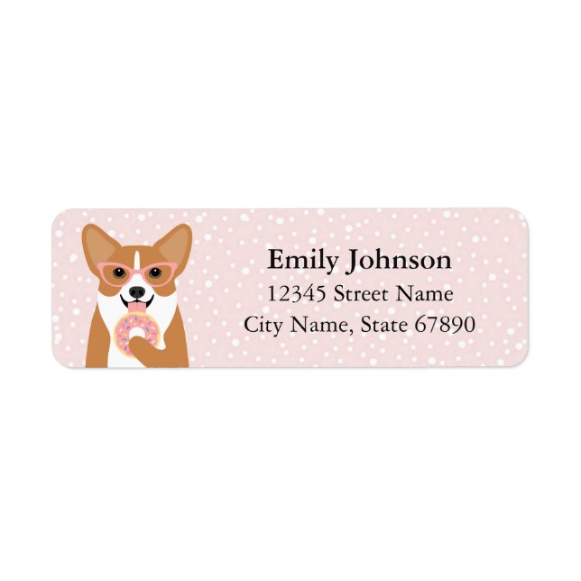 Corgi Return Address Labels (Front)