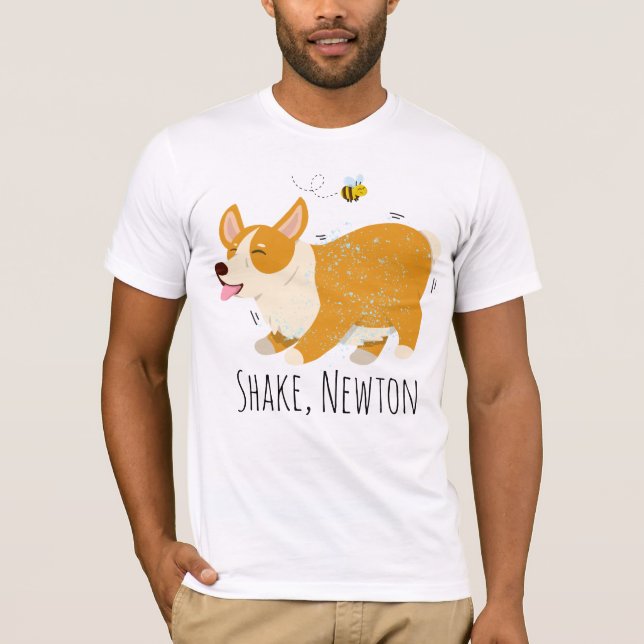 Corgi Round Unisex Shirt (Front)