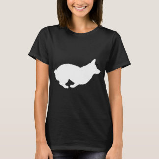 Corgi Running Silhouette Profile Corgi Owners T Hi T-Shirt