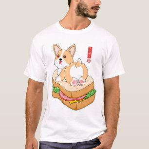 Corgi Sandwich  T-Shirt