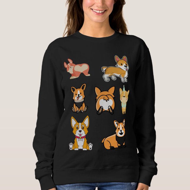 Corgi Set Sweatshirt (Front)