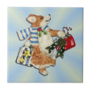 Corgi Shopper Tile