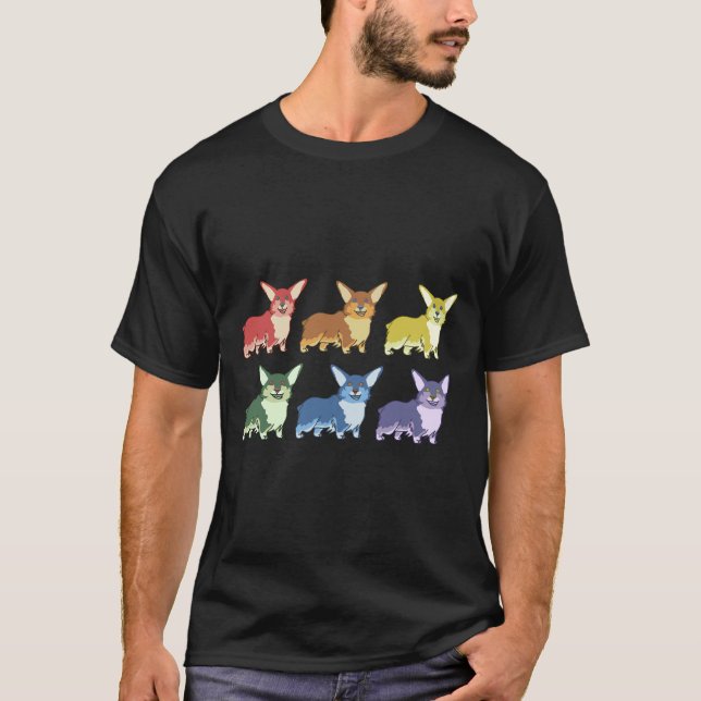 Corgi Skittles T-Shirt (Front)