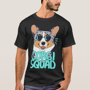 Corgi Squad Merle Tricolor T-Shirt