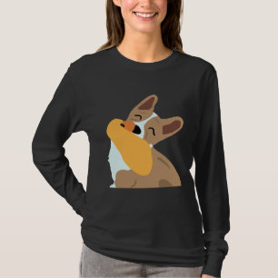 Corgi Sticker T-Shirt