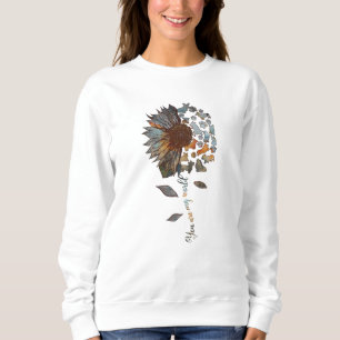 Corgi Sunflower You Are My World Apparel Corgi Dog Sweatshirt