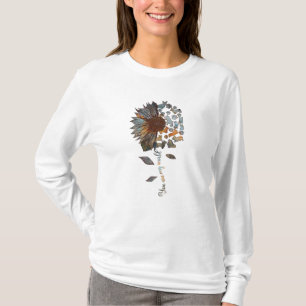 Corgi Sunflower You Are My World Apparel Corgi Dog T-Shirt