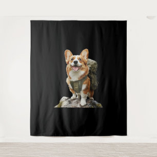 Corgi tapestry
