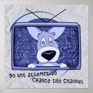 Corgi Television Invasion Poster