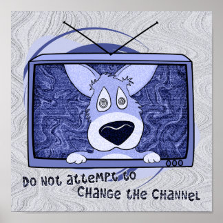 Corgi Television Invasion Poster