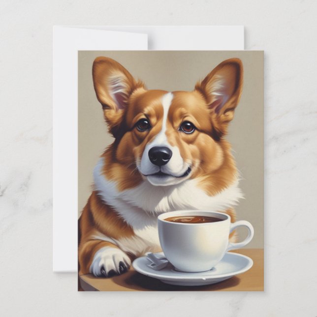 Corgi Thank You Card (Front)