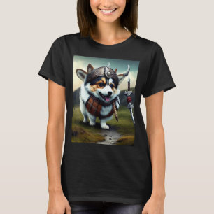 Corgi the Viking T-Shirt