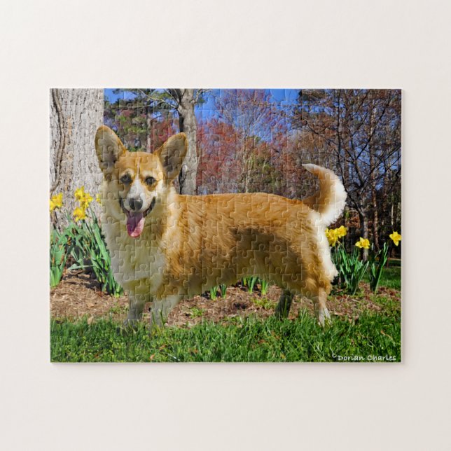 "Corgi Time" Puzzle (Horizontal)