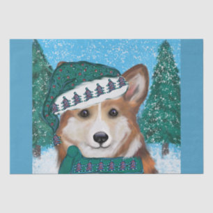 Corgi Tissue Paper