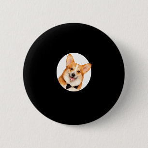 Corgi Traits T Shirt  6 Cm Round Badge