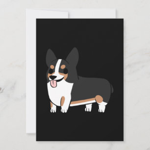Corgi tricolore card