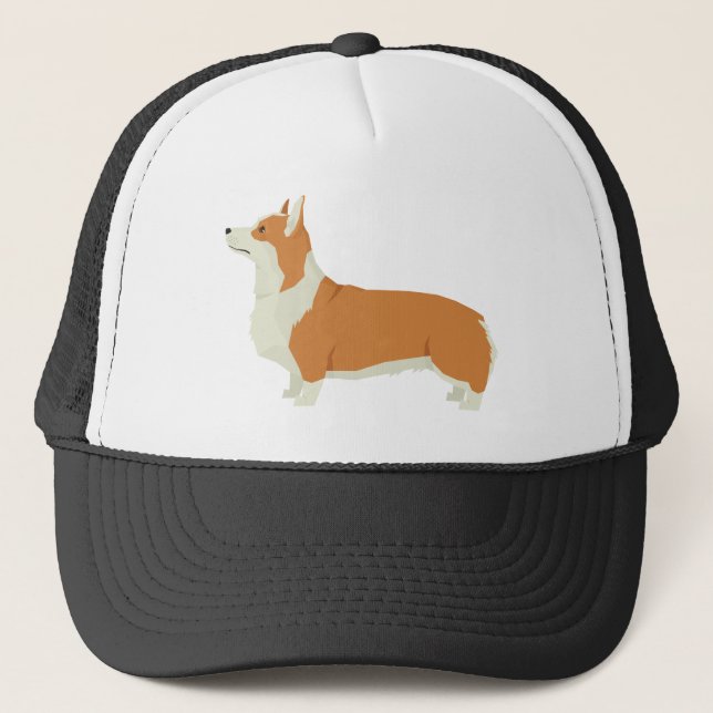 Corgi Trucker Hat (Front)