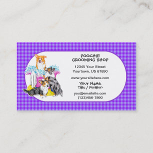 Corgi Tub Full Business Cards