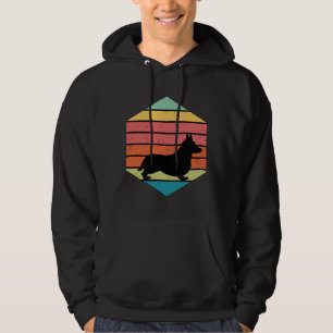 Corgi Vintage Retro Hoodie