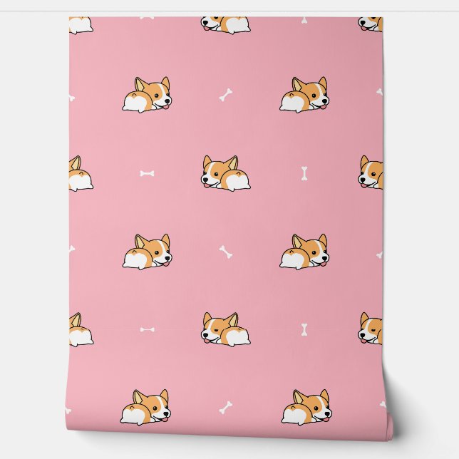 Corgi  wallpaper (Unrolling)